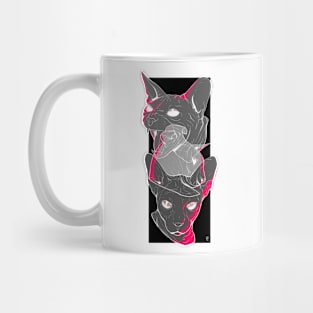 Cat, Cat, & Cat Mug